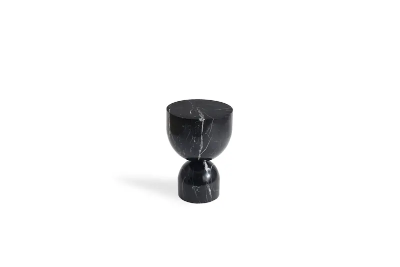 Black Apothecary-Style Low End Table 2