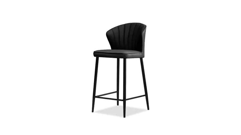 Black Ariel Counter Height Stool 2