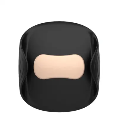 Black & Gold Portable Detangling Shampoo Brush 1