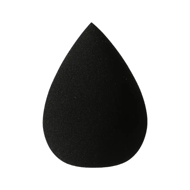 Black Water-Drop Shaped Silicone Makeup Sponge 1