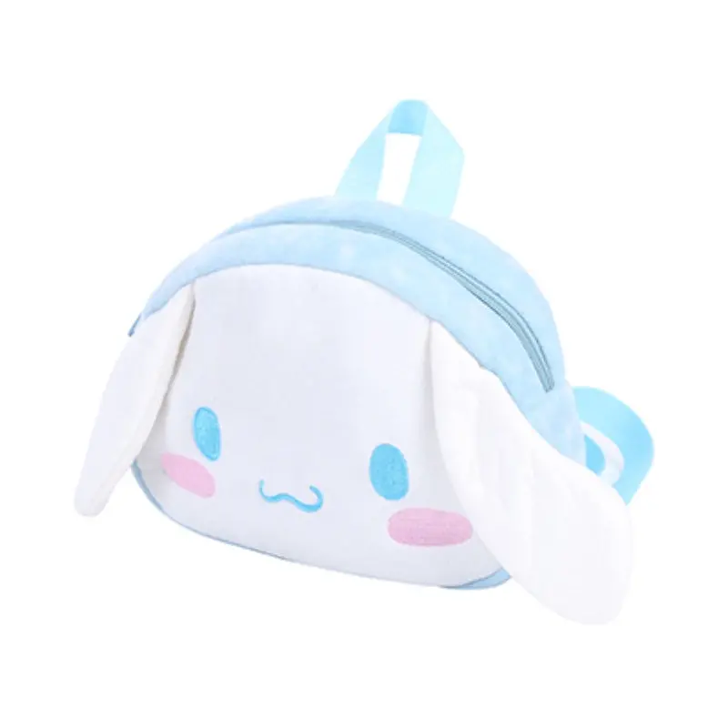 Blue Cinnamoroll Face Backpack – Cozy Autumn/Winter Style 1