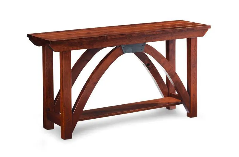 B&O Railroad Trestle Bridge Sofa Table