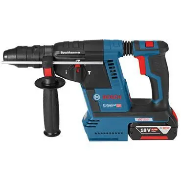 Bosch Gbh 18V-26 F Sds-Plus Hammer Drill – 18V Kit With Dual 6.0Ah Batteries 1
