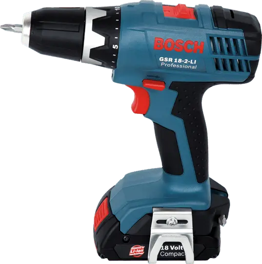 Bosch Gsr 18-2-Li Plus Cordless Drill Driver – 18V, 2.0Ah Battery Included 1