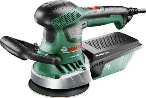 Bosch Pex 400 Ae Random Orbit Sander In Black, Green & Silver 1
