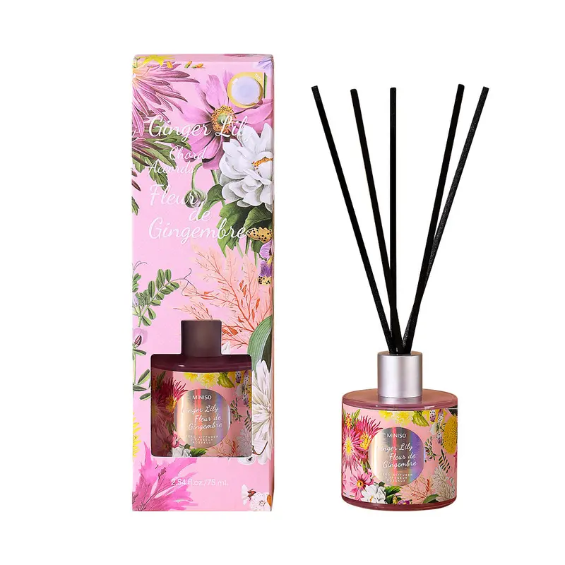 Botanical Garden Ginger Lily Reed Diffuser – Elegant Aromatherapy Home Fragrance 1