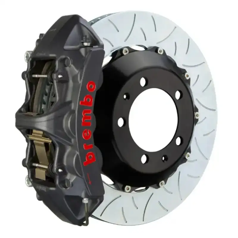 Brembo Front Gts Big Brake Kit For Dodge Viper Rt/10 & Gts (1992–2000) – 6-Piston Calipers, 355X32Mm Two-Piece Slotted Rotors, Black Finish 1