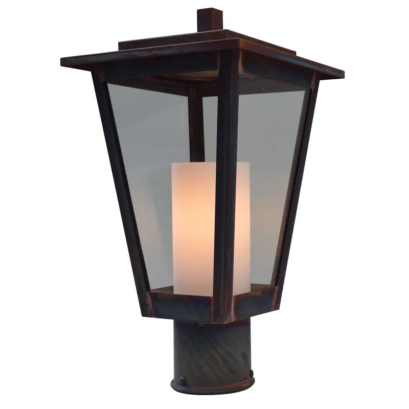 Brighton Classic Post-Mount Exterior Light 1