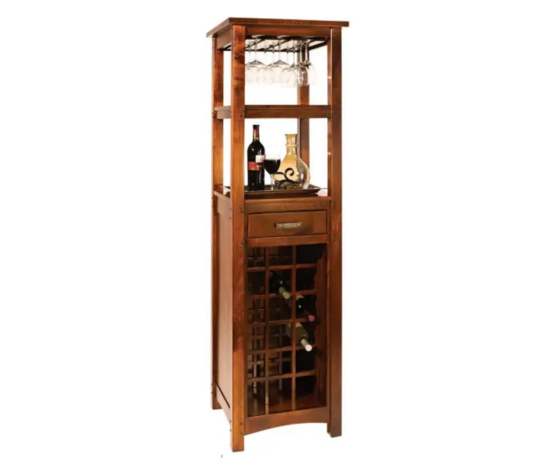 Brunswick Wine Tower – Vertical Storage Rack For Up To 16 Bottles 1
