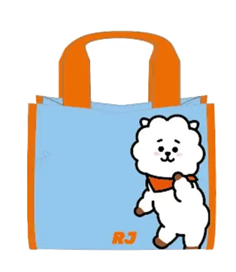 Bt21 Rj Contrast Lunch Bag – Light Blue Accent Insulated Lunch Tote 1