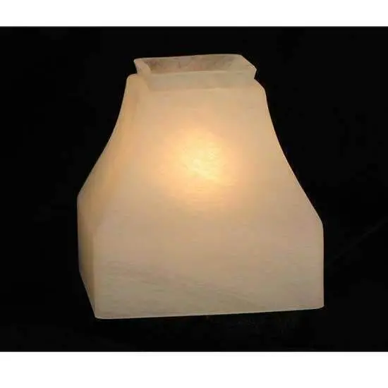 Bungalow Alabaster Glass Lamp Shade 1