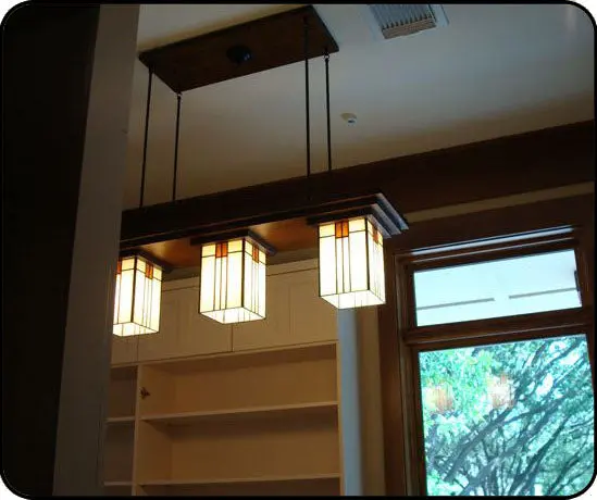 Bungalow-Inspired Pantry Chandelier 1