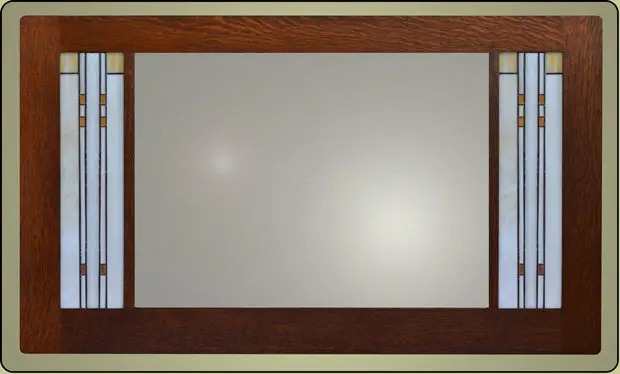 Bungalow-Style Decorative Mirror 1