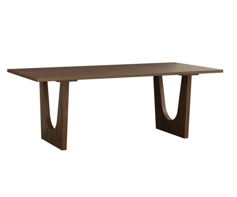 Burrow Midcentury-Inspired Trestle Dining Table 1