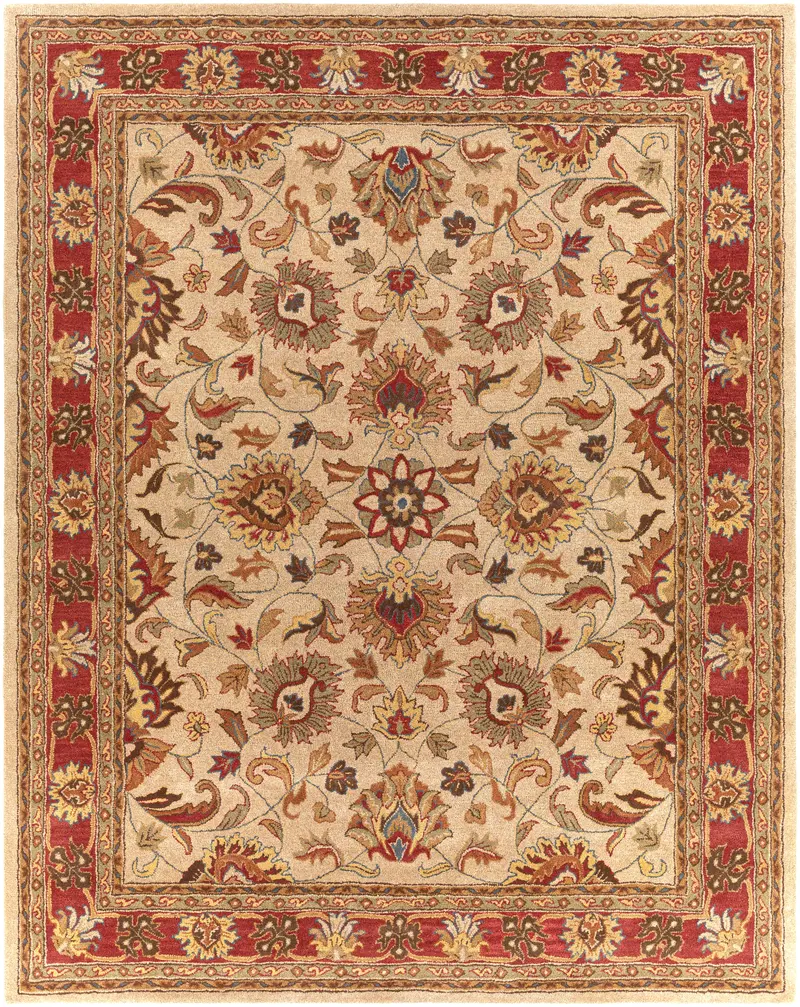 Caesar Ivory Hand-Tufted Area Rug 15