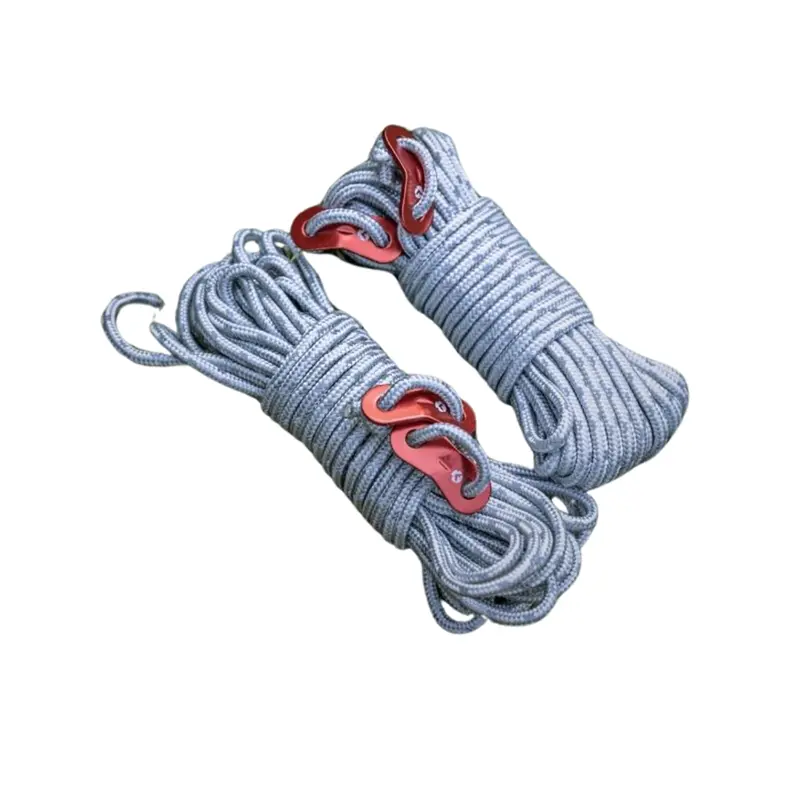 Campingmoon Heavy-Duty 4Mm Polyester Wind Rope Set (2 Or 4 Pcs) 1