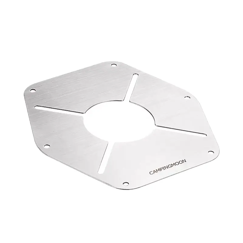 Campingmoon Insulated Stove Board – 17×16 Cm Metal Platform 1
