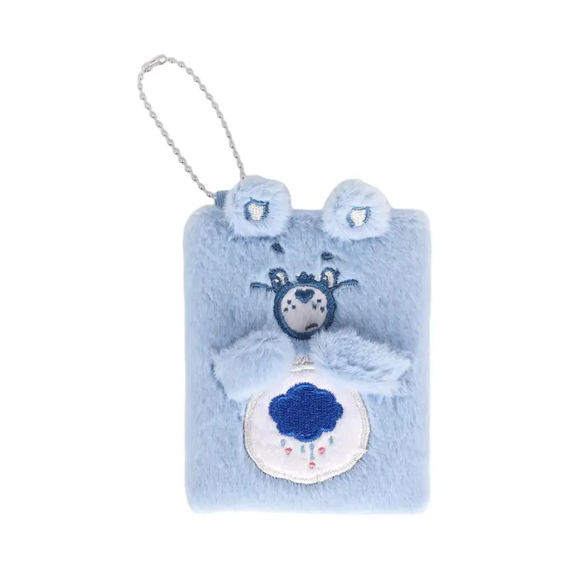 Care Bears Grumpy Bear Plush Pendant Journal – 64-Page Booklet With Blue 0.8Mm Gel Pen 1