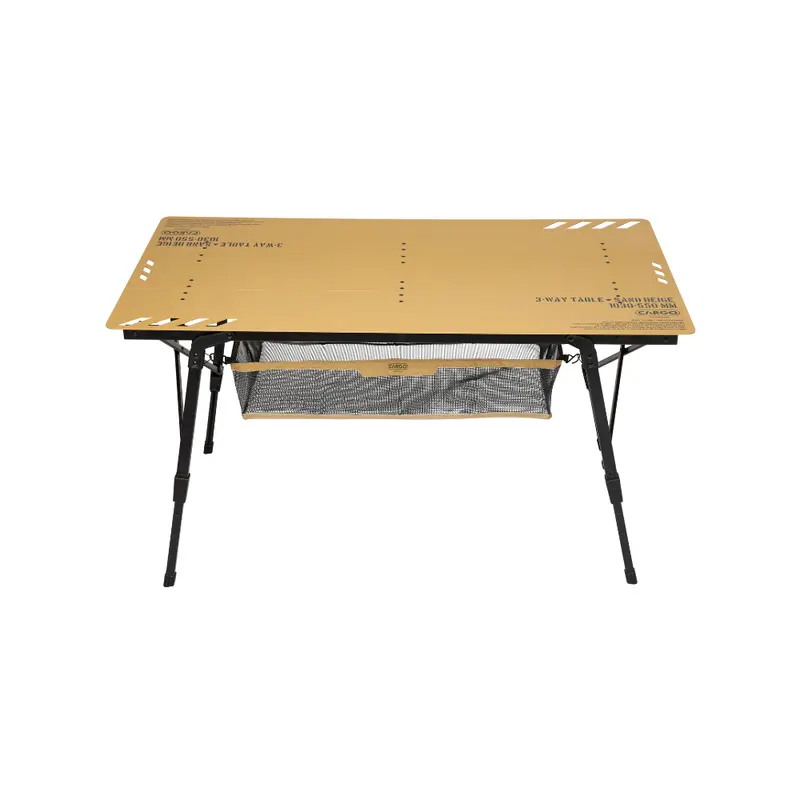 Cargo Container Large 3-Way Adjustable Camping Table 3