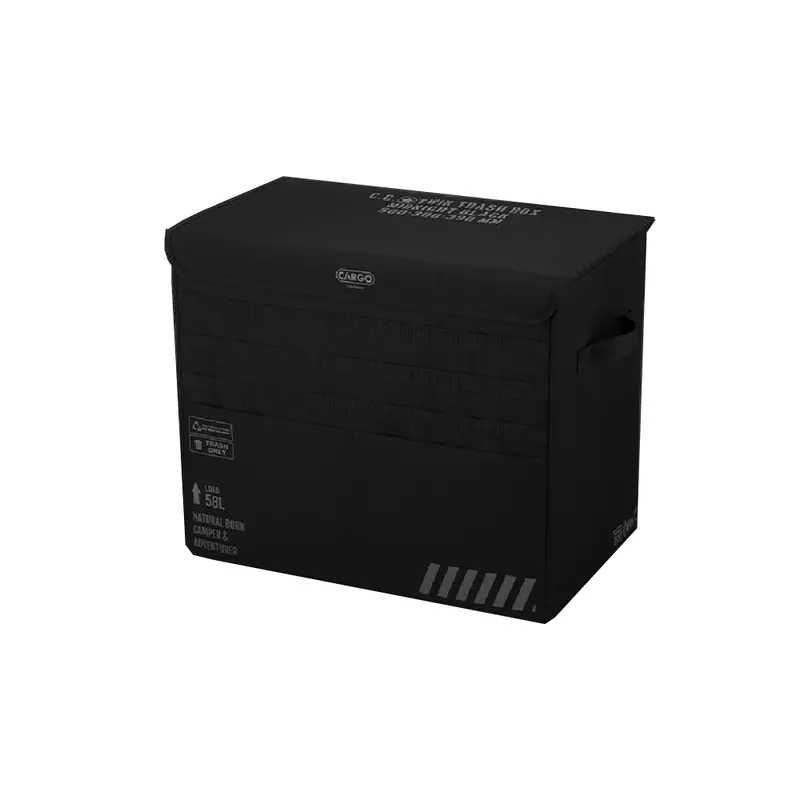 Cargo Container Twin Compartment Trash Bin 2