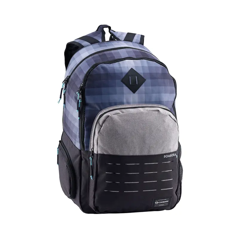 Caribee Bombora 32L Backpack – Rugged V2 Edition With Plaid Accents 1
