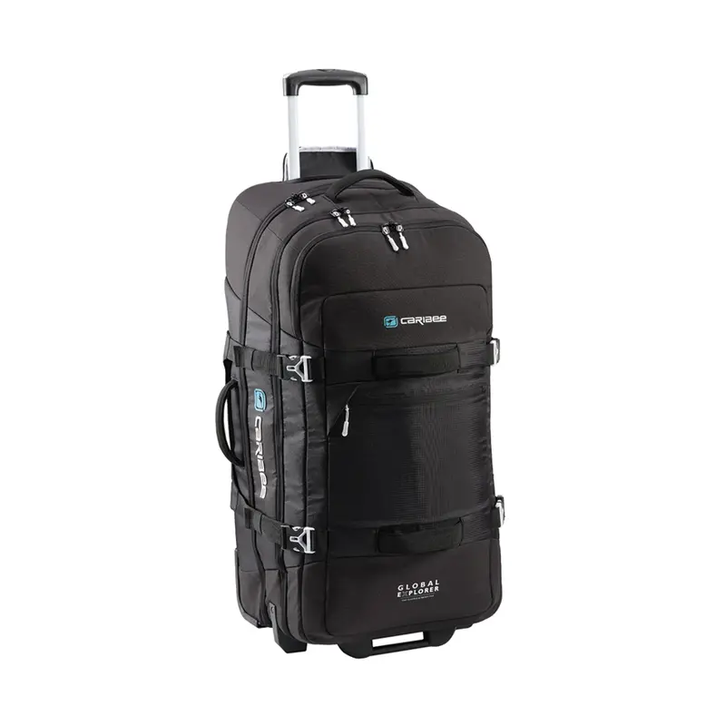 Caribee Global Explorer 125L Heavy-Duty Wheeled Travel Luggage – Expandable Expedition Case 1