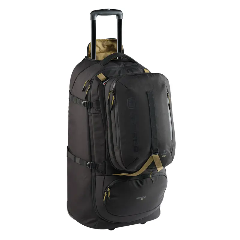 Caribee Nomad 80L Hybrid Travel Backpack – Rpet Wheeled Luggage 1