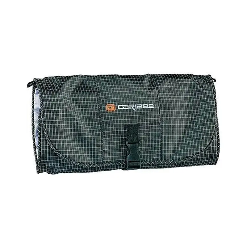 Caribee Travel Toiletry Organizer Wrap – Black 1