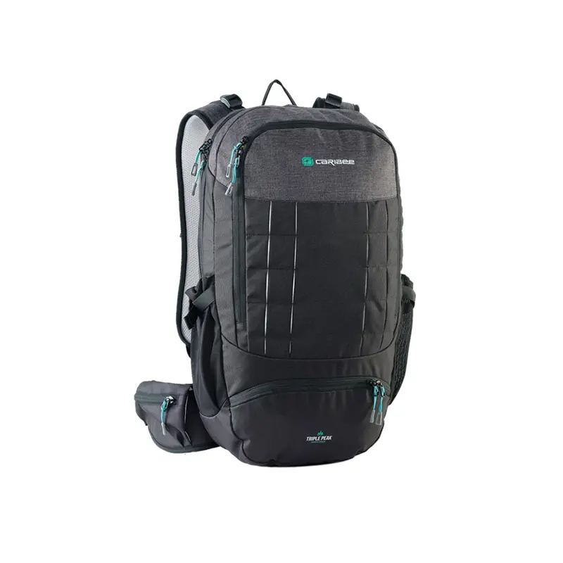 Caribee Triple Peak 34L Backpack – Black 1