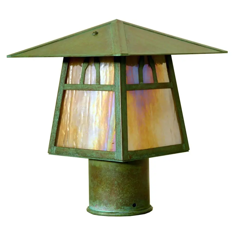 Carmel Rustic Post-Mount Outdoor Light 1