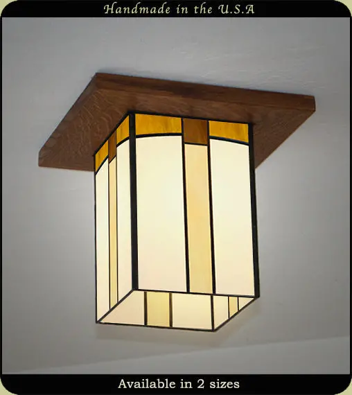 Ceiling-Mounted Craftsman Lantern #759 1