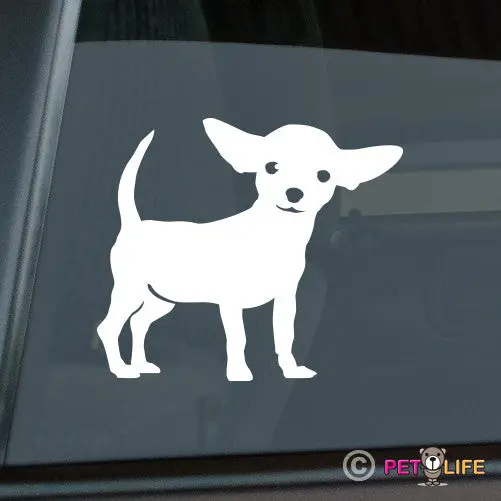 Chihuahua Silhouette Sticker - Iconic Tiny Dog Art 1