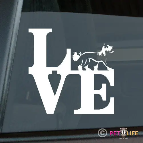 Chinese Crested Dog Affection Sticker 1