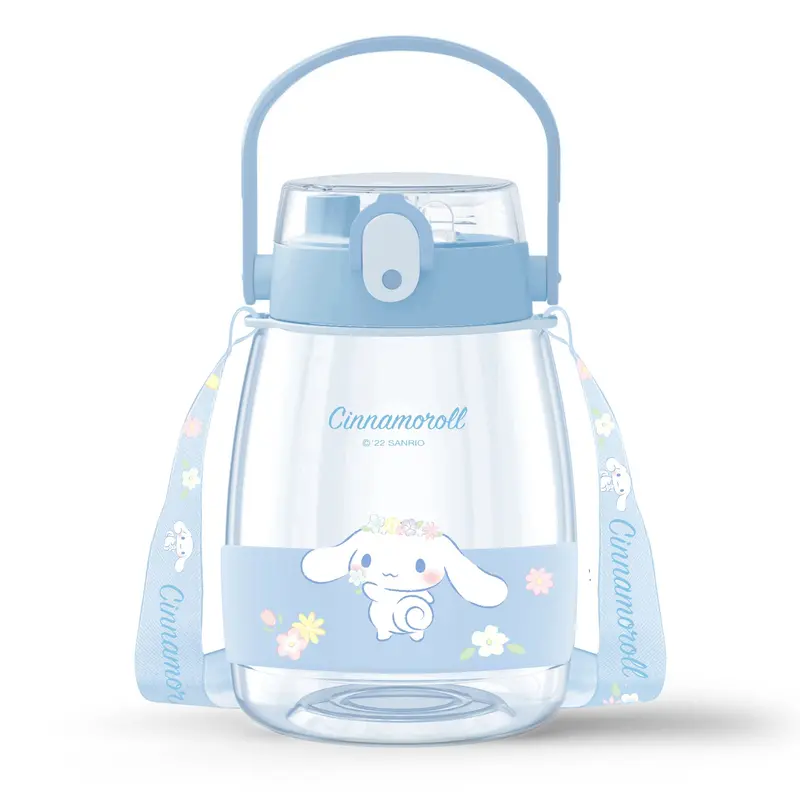 Cinnamoroll Leak-Resistant 1.3L Hydration Bottle With Dual Carry Options 1