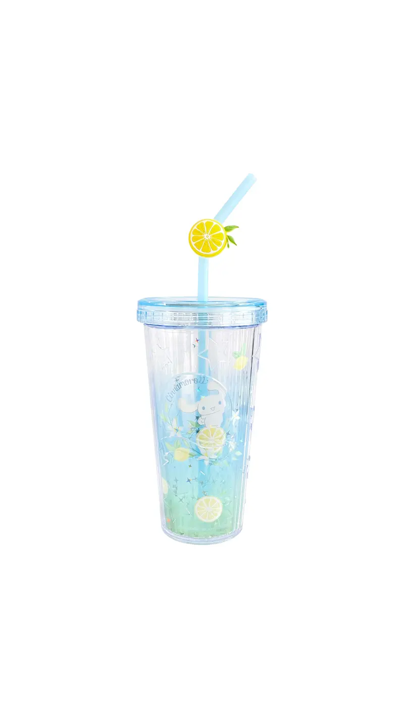 Cinnamoroll Summer Juice-Themed 420Ml Bpa-Free Plastic Tumbler 1