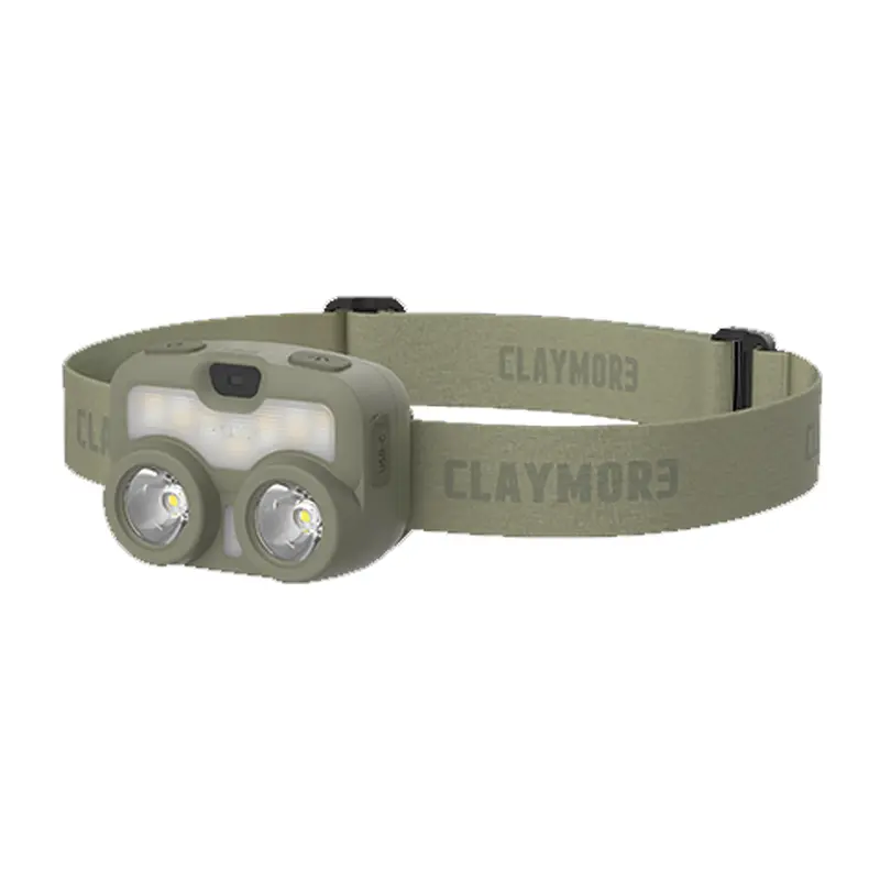 Claymore Heady 3 – Rechargeable Led Lantern Headlamp – Khaki 1