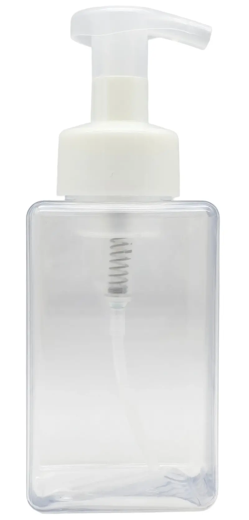 Clear Foam Dispenser Bottle – 400Ml Press-Activated Container 1