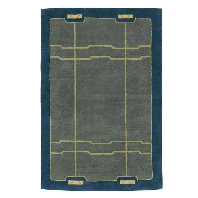 Clearance Arroyo Secco Winter Green 4X6 Area Rug 1