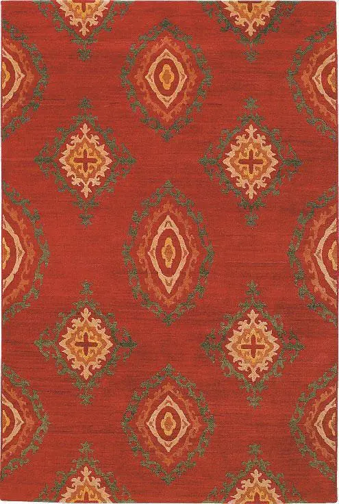 Clearance Medallions Ruby Area Rug 1