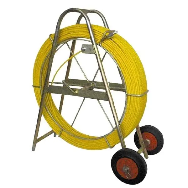 Cobra Rodding System – 150-Meter, 9Mm Drain Cleaning Cable With Transport Wheels 1