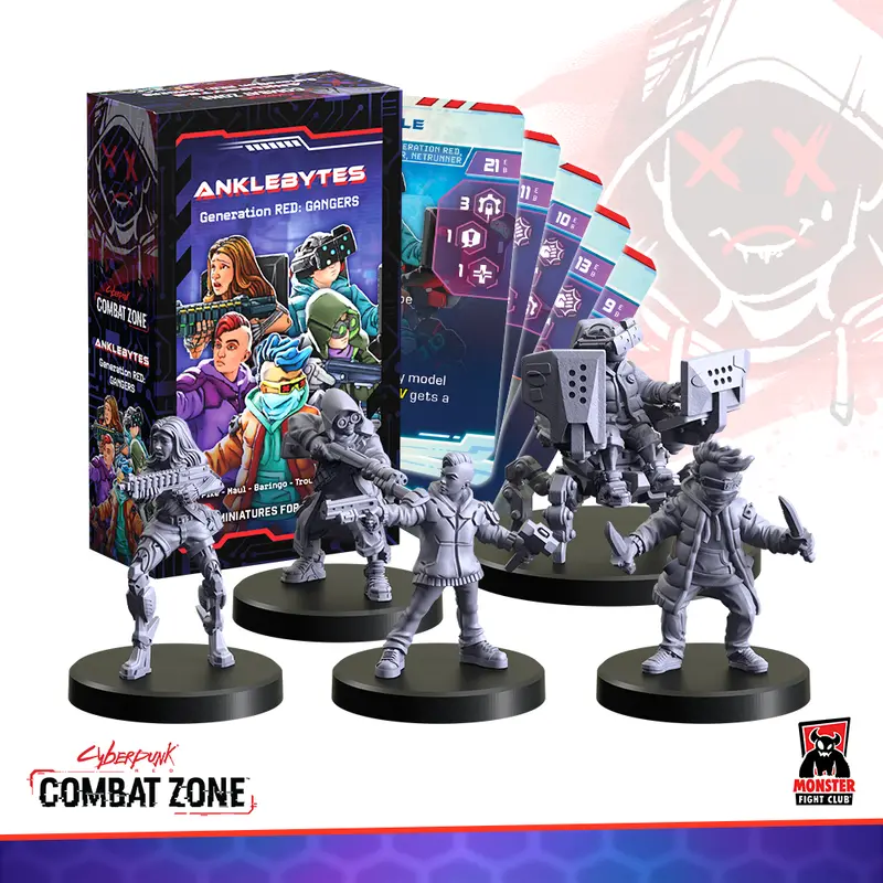 Combat Zone: Anklebytes – Gen Red Ganger Miniatures 1