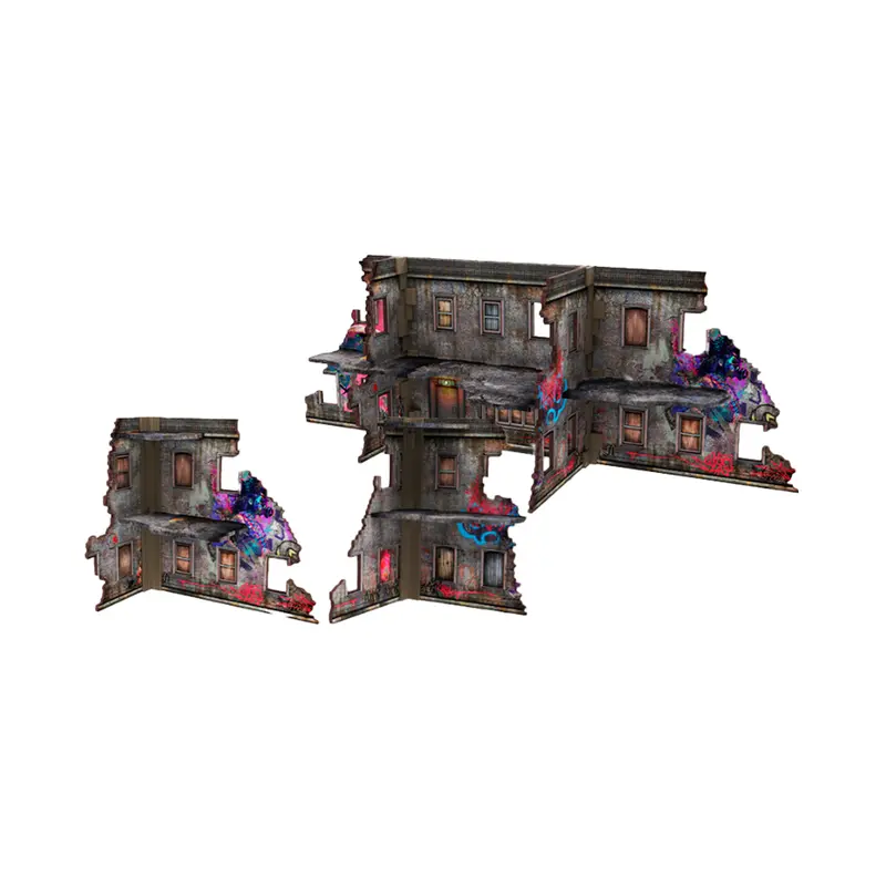 Combat Zone: Cyber Ruins — Standalone Miniature Set (Cyberpunk Red) 1