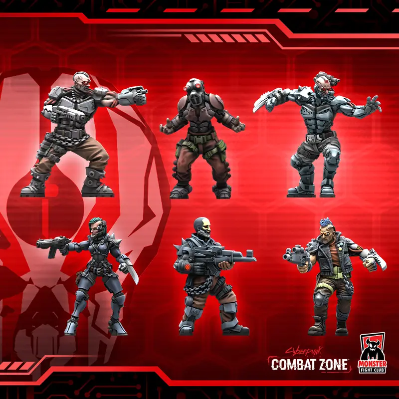 Combat Zone Maelstrom Starter Gang – Standupz™ Edition 1