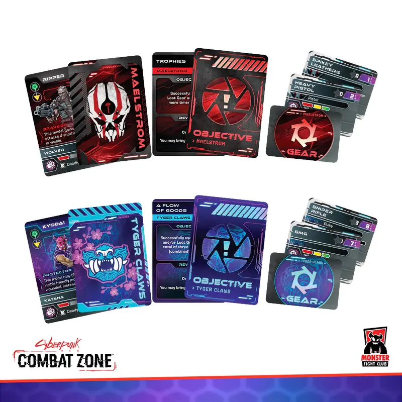 Combat Zone Two-Player Starter Card Checklist – Quick-Setup Guide 1