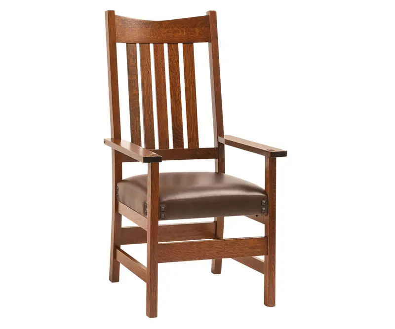 Conner Linen-Blend Arm Chair With Clean Lines 1
