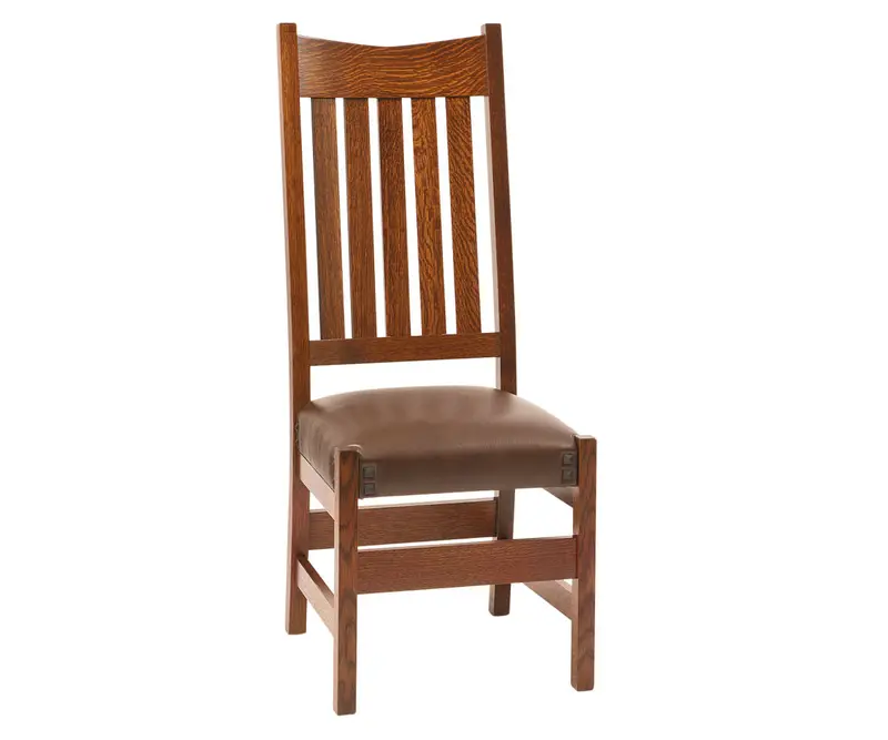 Conner Tailored Side Chair With Stitched Back Panel 1