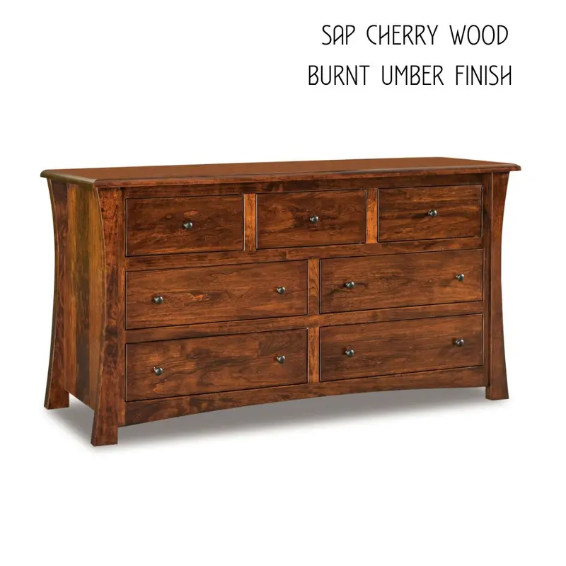 Contemporary 7-Drawer Dresser – Minimalist Style 1