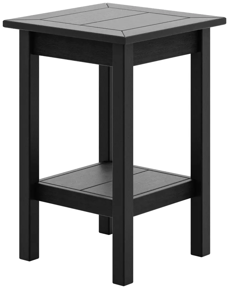 Contemporary Outdoor End Table – Compact & Stylish 1