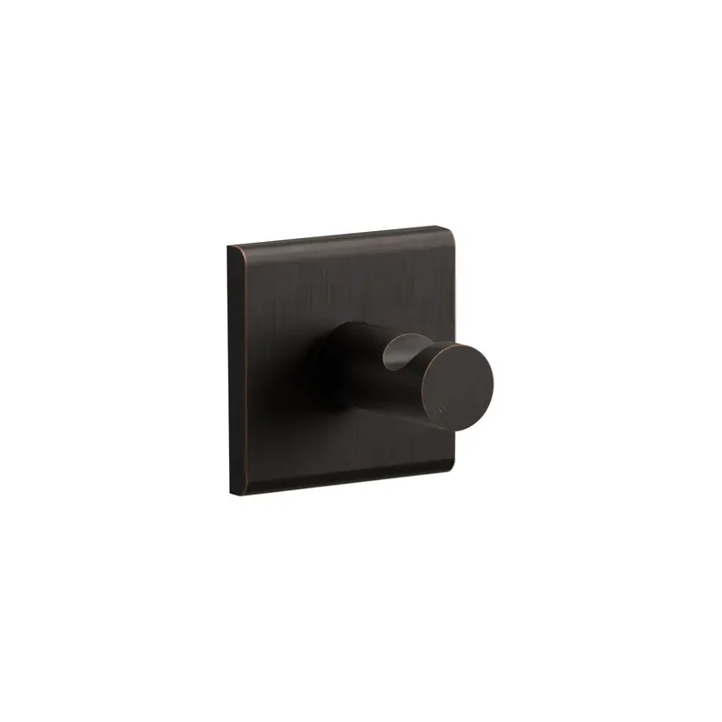 Contemporary Robe Hook R5 In Tuscan Bronze Finish 1
