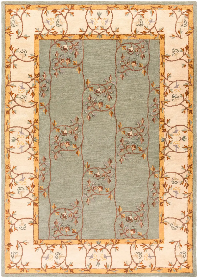 Corinth Azure Hand-Tufted Area Rug 17